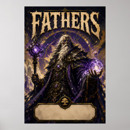 Mystischer Zauberervater Poster