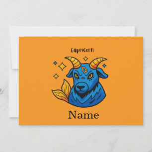 Mystischer Zodiak Steinbock Seebock Astrologie Einladung