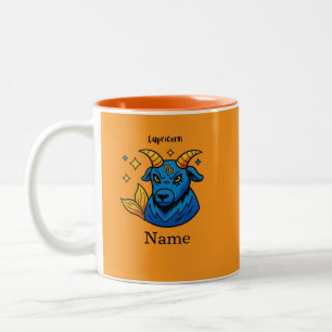 Mystischer Zodiak Steinbock Seegemse Astrologie Zweifarbige Tasse