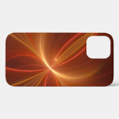 Mystisches Abstraktes Fraktal Kunst Moderne, warme Case-Mate iPhone Hülle (Rückseite (Horizontal))