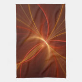 Mystisches Abstraktes Fraktal Kunst Moderne, warme Geschirrtuch (Vertikal)