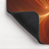 Mystisches Abstraktes Fraktal Kunst Moderne, warme Mousepad (Ecke)