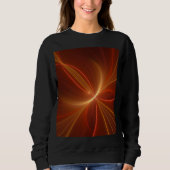Mystisches Abstraktes Fraktal Kunst Moderne, warme Sweatshirt (Vorderseite)