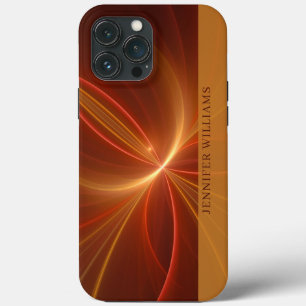 Mystisches Abstraktes Fraktal Moderne, warme Farbe Case-Mate iPhone Hülle