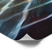 Mystisches Abstraktes Poster Surreal Art für Zuhau (Ecke)