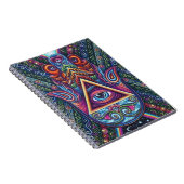 Mystisches, alles sehendes Auge Notizblock (Rechte Seite)