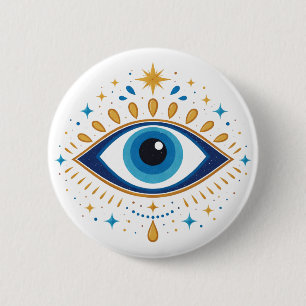 Mystisches Auge Button