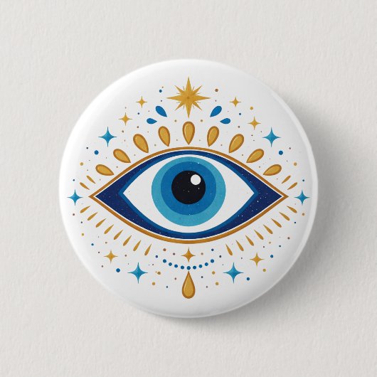 Mystisches Auge Button (Vorderseite)