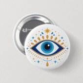 Mystisches Auge Button (Vorne & Hinten)
