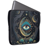Mystisches Auge in der Mondgalaxie Laptopschutzhülle (Vorne Rechts)