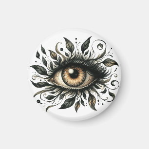 Mystisches Auge Magnet   Surrealer Kunstkühlschran