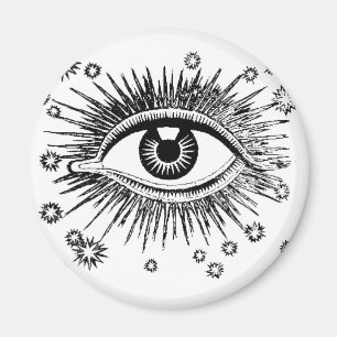 Mystisches Auge sieht alle Magnet