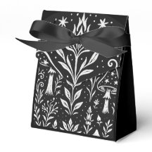 Mystisches Boho-Pilzdesign – Botanische Volkskunst