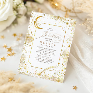 Mystisches Celestis-Brautparty Einladung