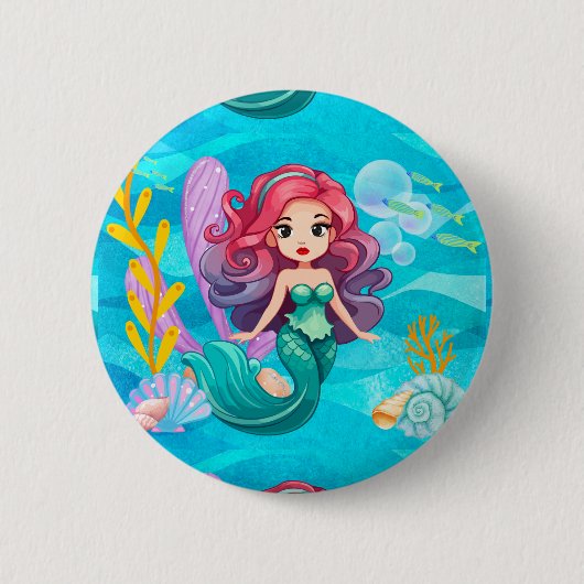 Mystisches Design Button (Vorderseite)