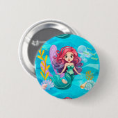 Mystisches Design Button (Vorne & Hinten)