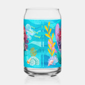 Mystisches Design Dosenglas (Links)