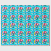 Mystisches Design Geschenkpapier (Flach)