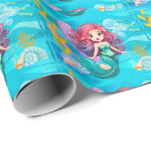 Mystisches Design Geschenkpapier (Rolleneckpunkt)