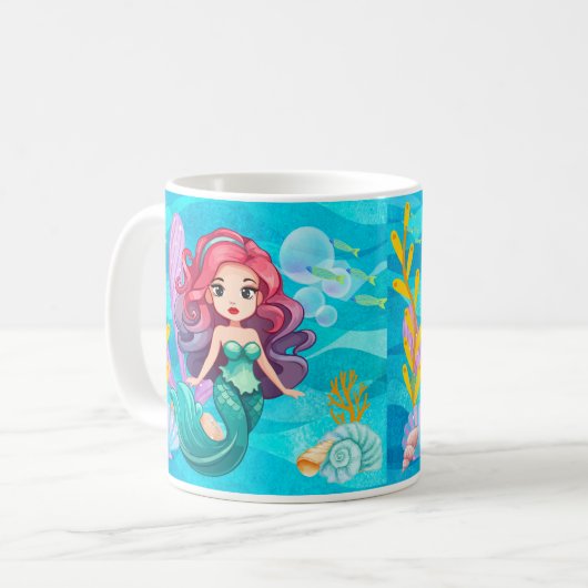 Mystisches Design Kaffeetasse (Vorderseite Links)