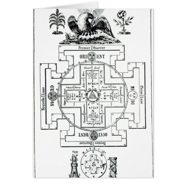 Mystisches Diagramm von Solomons (Vorne)