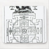 Mystisches Diagramm von Solomons Mousepad (Vorne)
