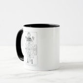Mystisches Diagramm von Solomons Tasse (Vorderseite Links)