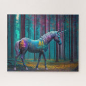 Mystisches Einhorn Puzzle (Horizontal)