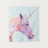 Mystisches Einhorn Wandteppich (Vorderseite)
