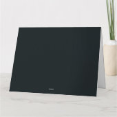 Mystisches Elephant Tee Party unter dem Halbmond Karte (Rückseite)