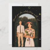 Mystisches Foto der Himmelsmuschel Dankeskarte (Vorderseite)