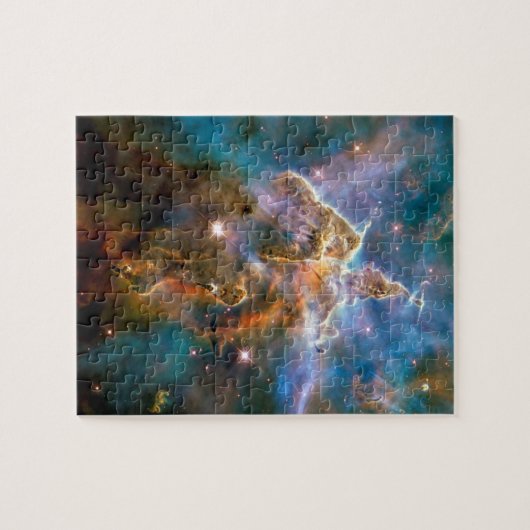 Mystisches Gebirgscarina-Nebelfleck Hubble Puzzle (Horizontal)