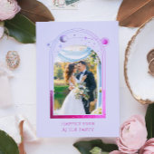 Mystisches Glück für immer nach Hochzeit Einladung