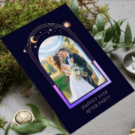 Mystisches Glück für immer nach Hochzeit Einladung