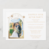 Mystisches Glück für immer nach Hochzeit Einladung (Vorne/Hinten)