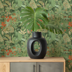 Mystisches Grünes Jungle-Wall-Papier Tapete