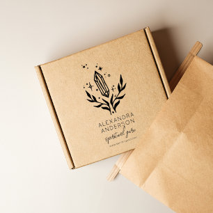 Mystisches Himmels Kristall Spirituelles Elegantes Gummistempel