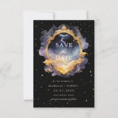 Mystisches HimmelsFoto Save the Date Einladung (Vorderseite)
