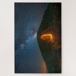 Mystisches Irisches Feen-Hügel-Puzzle Puzzle