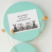 Mystisches Kaninchen mit Pilzen Karte