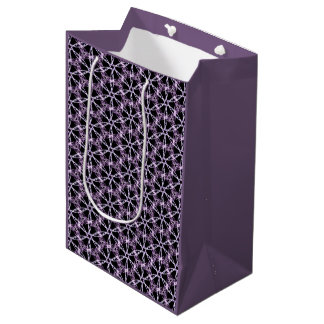 Mystisches Lavendelgitter Mittlere Geschenktüte