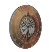 Mystisches Leben des Baumes Dartscheibe (Vorderseite Links)