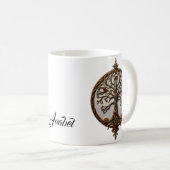 Mystisches Leben des Baumes Kaffeetasse (VorderseiteRechts)