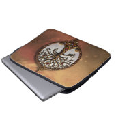 Mystisches Leben des Baumes Laptopschutzhülle (Vorne Knopf)