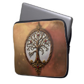 Mystisches Leben des Baumes Laptopschutzhülle (Vorderseite Links)