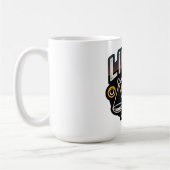 Mystisches Libra-Sternzeichen-Emblem Kaffeetasse (Links)