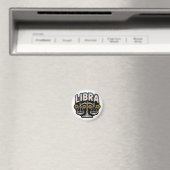 Mystisches Libra-Sternzeichen-Emblem Magnet (In Situ (Geschirrspüler))