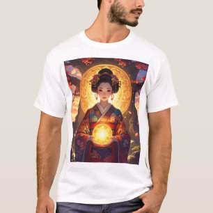 Mystisches Licht – Kimono-Grace und himmlische Mac T-Shirt