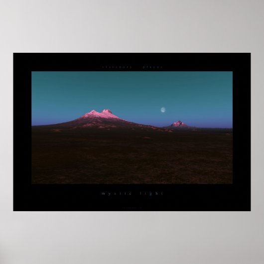 mystisches Licht Poster (Vorne)