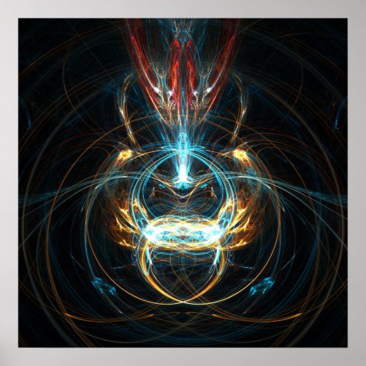 Mystisches Licht - Poster (Vorne)